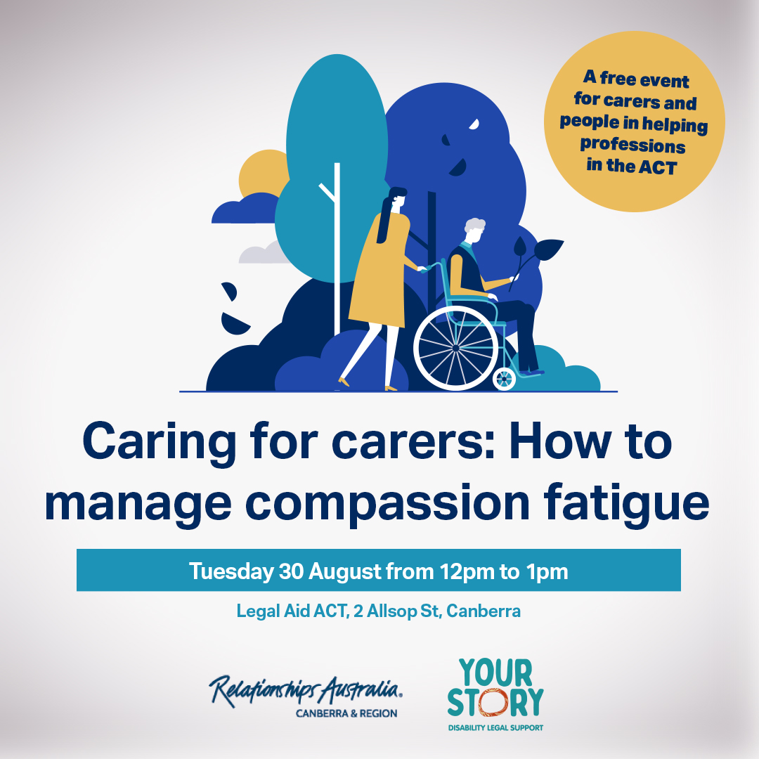 Caring for carers info banner