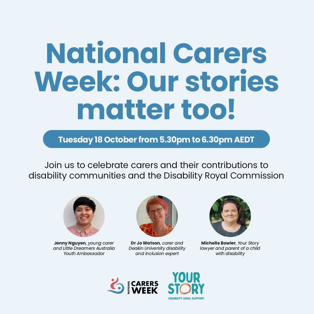 Carers Week webinar Instagram banner