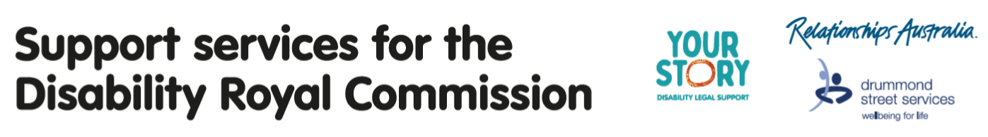 Support services for the Disability Royal Commission