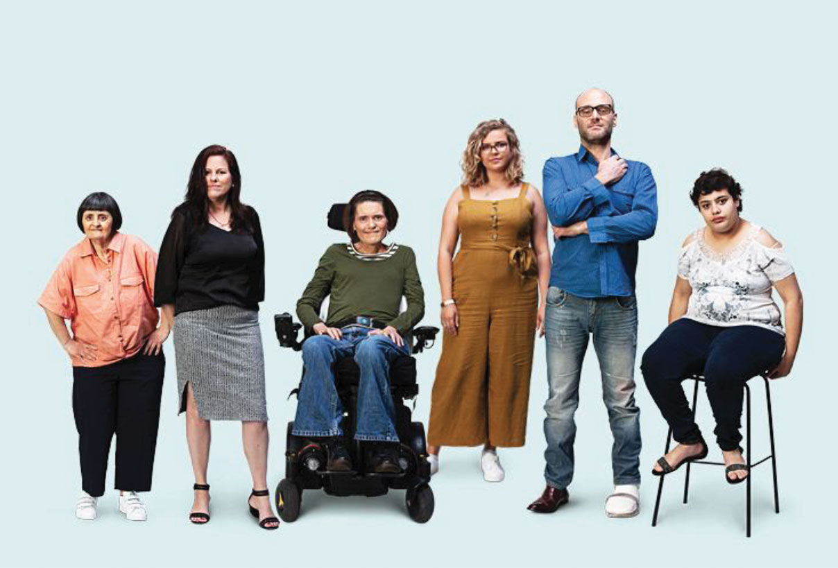Group of people with disability