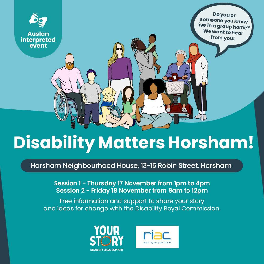 Disability Matters Horsham 17-18 November thumbnail