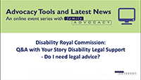 Family Advocacy Q&A webinar thumbnail